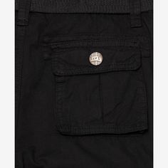 These Belted Cargo Shorts Feature Twill Cotton Fabric For Comfort, A Classic Fit For Everyday Wear And Convenient Cargo Pockets For Extra Storage. Cargo Pockets Are Secured With Stylish D-Ring Belt Snap.Modern And Stylish Twill Button Closure Cargo Pockets.Belt is included.Inseam 10.5".Constructed Of 100% Premium Cotton.Classic Fit. Black Cargo Shorts With Belt Loops For Outdoor, Black Cotton Pants With Comfort Waistband, Black Comfort Waistband Shorts, Black Cotton Cargo Shorts For Outdoor, Black Casual Cargo Shorts With Elastic Waistband, Black Cotton Outdoor Bottoms, Black Cotton Bottoms For Outdoor, Black Cotton Cargo Shorts With Side Pockets, Casual Black Cargo Pants With Comfort Waistband