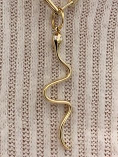 14k GOLD .02 CT GENUINE DIAMONDS 2" IN LENGTH CHAIN NOT INCLUDED