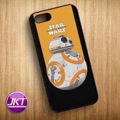 an iphone case with a star wars character on it