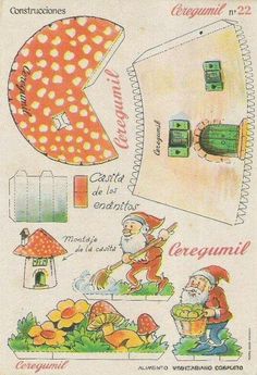 an old advertisement with santa claus and other things