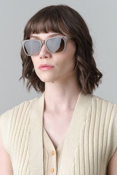 Enhance your style with Sela Sunglasses in Taupe, featuring polarized Lover Soul Lenses and SALT's anti-reflective coatings. These sunglasses are made of high-quality Japanese acetate and glass, providing hydrophobic and oleophobic properties to reduce glare, repel dirt and water, and diffuse light rays. A perfect choice for those who value both fashion and functionality. Classic Gray Sunglasses With Mirrored Lenses, Gray Cat Eye Sunglasses With Tinted Lenses, Chic Anti-reflective Wayfarer Sunglasses, Sleek Mirrored Sunglasses For Everyday, Modern Aviator Sunglasses With Gradient Glass Lenses, Modern Everyday Aviator Sunglasses With Anti-reflective Coating, Gray Cat-eye Sunglasses With Uv Protection, Sleek Polarized Glass Sunglasses, Gray Cat Eye Sunglasses With Uv Protection