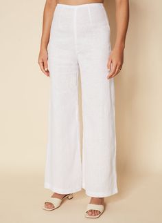 Beach Ware, Timeless Wardrobe Staples, Faithfull The Brand, Pants White, Linen Pants Women, Wide Leg Pant, Plain Black, Flat Iron, Plain White