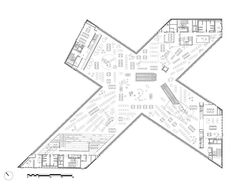 the floor plan for an airport terminal