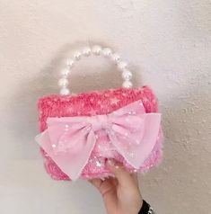 2024 Girls Pearl Chain Crossbody Bags Princess Handbag Kids Fashion Gift Purses    ***This is very small cute bag for girls aged below 12years old. Thank you!**** Price offered is for 1 piece . If to buy 2 pieces,it will be much cheaper.Please leave the colors you want while ordering.    Conditon:New Size: 14.5cm x10cmx5cm (+/-1cm) (Please check the sizes and make sure if what you need.Thank you!)              Please click our shop " syxfashion2016" to see more items. *************************** Trendy Pink Handheld Box Bag, Cute Rectangular Shoulder Bag For Party, Trendy Bags With Pearl Handle For Gifts, Trendy Pink Bag With Pearl Handle, Trendy Pink Shoulder Bag For Party, Trendy Pink Shoulder Bag With Pearl Handle, Cute Handheld Shoulder Bag For Party, Trendy Pink Pouch Box Bag, Pink Satchel Evening Bag For Party