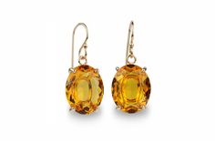 Radiant yellow earrings for women - handmade oval Citrine earrings, crafted in 14k gold filled setting. Classic prongs and French dangles, these big gold earrings will be your ultimate statement staple for every formal or even casual event. Citrine is a November birthstone and the gem to celebrate the 13th wedding anniversary. ♥ Gemstone Type - Heated Citrine ♥ Gemstone Size - 16x20mm ♥ Gemstone Cut - Faceted Oval ♥ Metal Type (Main Photo) - 14k Gold Filled - Other options available in the drop Classic Yellow Oval Earrings, Elegant Oval Citrine Earrings, Yellow Oval Citrine Earrings, Yellow Oval Gemstone Earrings, Oval Citrine Gemstone Earrings, Oval Topaz Earrings For Gift, Oval Topaz Earrings As Gift, Oval Gold Topaz Earrings, Big Gold Earrings