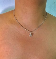 This Delicate Sterling Silver Knot Pendent Necklace is a handcrafted and unique piece. We make each necklace by order in Silver or 14k Gold Fill. Perfect as a gift or as an addition to Mix and Match complementing it with another piece from our Knot Collection. Check out our beautiful Knot Collection in the links below: Knot Earrings https://www.etsy.com/listing/535719230/celtic-knot-earrings-silver-or-14k-gold Knot Bracelet https://www.etsy.com/listing/544215646/ultimate-gold-knot-bracelet-layer Silver Birthstone Necklace With Delicate Chain For Gifts, Silver Custom Necklace With Clavicle Chain For Gifts, Custom Silver Necklace With Clavicle Chain As A Gift, Custom Silver Necklace With Clavicle Chain For Gift, Silver Clavicle Chain Necklace For Bridesmaids, Custom Silver Clavicle Chain Necklace For Gift, Sterling Silver Birthstone Necklace With Chain As Gift, Silver Teardrop Pendant Necklace For Bridesmaid Gift, Sterling Silver Necklaces With Adjustable Chain For Bridesmaids