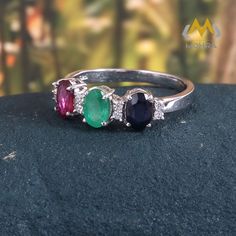 Beautiful Emerald, Blue Sapphire, Pink Ruby Ring, Engagement Ring, Wedding Ring, Bridal Ring, Bridesmaids Gift, Wedding Gift, Anniversary Gift, Bridal Set Ring, 925 Silver Ring, Bridal Set Ring, Gift for her, Stacking ring, Promis Ring, cocktail ring, Unique Charm Ring, Thanksgiving Gift, Lovely Ring, Vintage Ring, Pretty Ring, ladies ring, Wedding Accessories, Statement Ring, Daily Wear Ring, Simple Ring, Select Size in Variation, if you don't find perfect size, please buy any size and message Promis Ring, Wedding Ring Stone, Ring Daily Wear, Rubin Ring, Sapphire Silver Ring, Silver Wedding Ring, Charm Ring, Emerald Blue, Pink Ruby