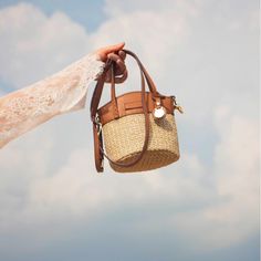 Free U.S. shipping. Style:  , color:Brown, suite for season：Summer ，Anniversary, Beach, Date, Going out, Hanging out, Honeymoon, Material Straw, Straw Tote with Brown Leather Handles Summer Straw Bucket Handbags Bucket Handbags, Daily Bag, Straw Handbags, Picnic Bag, Straw Tote, Woven Bag, Perfect Bag, Leather Handles, Handbags On Sale