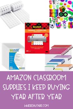 the amazon classroom supplies i keep buying year after year