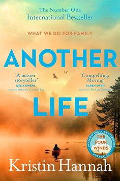 the cover of another life by kristian hamnah, featuring a man in a kayak