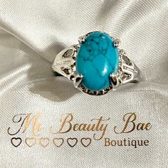 Silver Turquoise Ring Beautiful Silver Ring With A Turquoise Stone New To Poshmark? Sign Up Now With My Code: Mobeautybae To Save $10 On Your First Order. Relatable Searches: Silver Stone Ring, Stone Ring, Silver Ring, Statement Ring, Crystal Ring, Turquoise Ring, Silver Turquoise Ring, Silver Turquoise Stone Ring, Turquoise Stone Ring, Turquoise Crystal Ring, Turquoise Ring, Blue Crystal Ring Turquoise Ring With Accent Stones For Promise, Blue Crystal Ring, Silver Stone Ring, Turquoise Stone Ring, Rose Gold Opal Ring, Copper Highlights, Silver Turquoise Ring, Moon And Star Ring, Pyrite Crystal