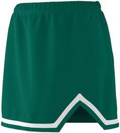 Green & White V-Cut Tailgate Skirt - lo + jo, LLC Cheer Tops, Cheer Uniform, Athletic Girls, Staple Wardrobe Pieces, Elastic Waist Skirt, Sports Skirts, Athletic Apparel, Blue Skirt, Stripe Skirt