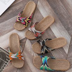 Product information: Size: 35-36,37-38,39-40,40-41,42-43,44-45 Sole material: EVA Style: flip flops Shoe Upper material: linen Midsole material: EVA midsole (disposable foaming) Applicable group type: Couple Function: breathable, non-slip, sweat-absorbent Size: Packing list: Slippers*1Pair Beige Fabric Sandals For Vacation, Beige Flat Flip Flops For Beach Season, Fabric Sandals For Vacation, Flat Sandals For Beach In Summer, Summer Fabric Slip-on Sandals, Flat Fabric Sandals For Summer, Fabric Slip-on Sandals For Summer, Comfortable Fabric Sandals For Vacation, Casual Fabric Sandals For Beach Season