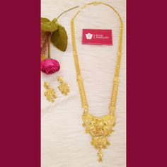 24 carat gold plated indian set with earrings. Real gold look. Delicate wear. A best replica of original gold sets. 100% real look. Perfect for any occasion. More variety on our shop. For any enquiries feel free to contact us. Please provide detailed address with contact number when order is placed as it is required on shipping label. Gold Plated Yellow Gold Kundan Necklace For Puja, 22k Yellow Gold Bollywood Jewelry Sets, 22k Yellow Gold Jewelry Sets For Puja, Traditional 22k Gold Hallmarked Jewelry Sets, Yellow Gold Plated Kundan Necklace For Diwali, Gold Plated Kundan Necklace For Diwali, Yellow Gold Jewelry Sets For Puja And Festivals, Bollywood Style Chandbali Yellow Gold Jewelry Sets, Bollywood 22k Gold Jewelry Sets For Diwali