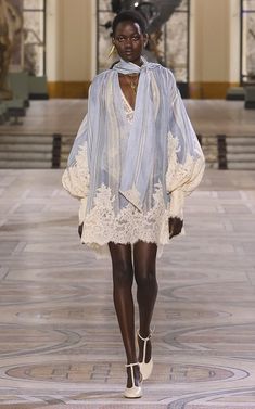 Women's Zimmermann Fall/winter 2023 Collection | Moda Operandi Black Velvet Skirt, Silk Mini Dress, Winter 2023, Inspiration Mode, Look Chic, Moda Operandi, Elegant Dresses, The Fashion, Paris Fashion Week