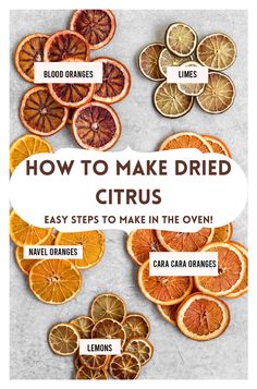 Explore the comprehensive guide to oven-drying citrus fruits. Whether it's lemons, limes, blood oranges, navel oranges, or cara cara oranges, you can easily dehydrate them all. This method is perfect for preserving citrus, and the post offers creative ideas for using dried citrus, from decorating cakes and garnishing cocktails to crafting beautiful citrus garlands. #driedcitrus Solstice Aesthetic, Dehydrated Citrus, Tiny Homestead, Potpourri Recipes, Food Dehydrator, Natural Christmas Decor, Dehydrated Fruit, Dehydrated Food, Natural Christmas