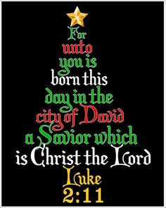 a cross stitch christmas tree with the words, i am not born this day in the city of david