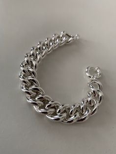 ✨EXPRESS SHIPPING OVER 100$ FREE ✨✨"EDDIE " BRACELET curb bracelet smooth large link. ITEM OVERVIEW  * Handmade item * Made to order. 🔸1 year full guarantee  DETAILS * stamped 925 silver bracelet *Width-1.5-6 *Total weight-example- 7.2" fits to 6.4"wrist size - 30 grams ( hollow link)  *Width spring lock- 1.5 cm    Important clarification When you chose size please make sure you choose your wrist size( the tight one or the most close to that measurement, on base of that we add the thickness of Gold Coin Choker, Silver Statement Jewelry, Chunky Gold Necklaces, Coin Choker, Vintage Gold Necklace, Trendy Chokers, Dainty Gold Earrings, Vintage Choker Necklace, Gold Coin Necklace