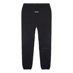 Fear of God Essentials FW20 Sweatpants 'Black' 130250500112001 Fear Of God Essentials Sweatpants Outfit, Essentials Sweatpants, Essential Sweatpants, Essential Pants, Black Essentials, Essentials Pants, Sweatpants Black, 9th Grade, Sweatpants Outfit