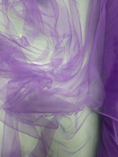 "Super fine soft sark purple color Tulle/Mesh 60\" wide sold by the yard usable for Apparel and interior designing. Content: Polyester Color : Dark Purple Width : 60\" This superb quality mesh is so fine that you can hardly see it. Perfeect for making panels and drapes well to create and attractive veil fall. 100% Polyester perfect for bridal and evening wear or use as an peti coat." Peti Coat, Purple Tulle, Fabric Suppliers, Interior Designing, Metallic Fabric, Off White Color, Purple Fashion, Dark Purple, Light Purple