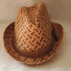 Straw Hats With Black Band Crown Height5.5" Brown Fedora Straw Hat, Brown Straw Fedora Hat, Brown Straw Fedora, Brown Straw Panama Hat With Curved Brim, Western Brown Boater Hat With Curved Brim, Brown Straw Hat With Short Brim, Summer Hat Bands In Brown Toquilla Straw, Brown Fedora In Toquilla Straw With Short Brim, Brimmed Brown Straw Hat