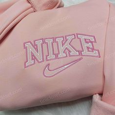 Nike Inspired Embroidered Shirt, Nike Logo Embroidered Hoodie, Best Gifts for Friends Best Gifts For Friends, Nike Inspired, Embroidered Shirts, Embroidery Hoodie, Shirt Nike, Hoodie Xxl, Embroidery Sweatshirt, Custom Nikes, Custom Sweatshirts