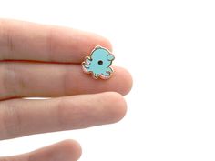 Octopus Mermaid, Dumbo Octopus, Aqua Mermaid, Mermaid Pin, Enamel Pin Collection, Octopus Tattoo, Backpack Pins, Bag Pins, Kawaii Accessories