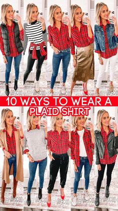 Outfits Leggins, Mode Ab 50, Fall And Winter Outfits, 10 Ways To Wear, School Looks, Fashion Hacks Clothes, Winter Mode