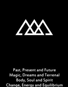 the cover for past, present and future magic dreams and ternal body soul and spirit change