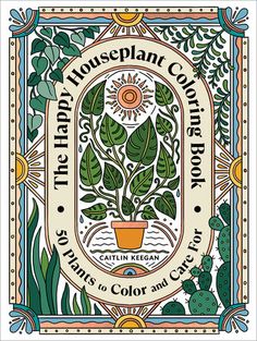 the happy houseplant company coloring book