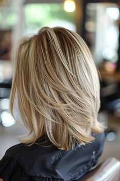 46 Trendy Blonde Hair Color Ideas for the Current Season. Explore stylish and versatile blonde hair colors to refresh your look! 💁‍♀️💛 #BlondeHairColor #HairIdeas Medium Blonde Hair With Brown Highlights, Medium Gold Blonde Hair, Blonde Hair Highlights And Lowlights, Trendy Blonde Hair 2024, Hair Color For 60 Year Old Women, Mid Length Golden Blonde Hair, Women’s Medium Length Blonde Hair, Women’s Medium Length Haircut Blonde, Hair Color Ideas For Blondes