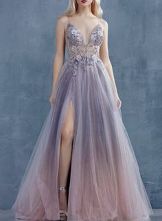 Elegant Ombre Cocktail Dress, Elegant Ombre Sleeveless Dress, Ombre Sleeveless Evening Dress, Ombre Sleeveless Party Dress, Elegant Ombre Prom Dress, Elegant Ombre Dress For Prom, Andrea And Leo, 2021 Prom Dresses, Daphne Dress