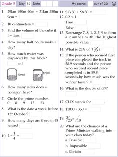 the worksheet is shown for students to learn how to use numbers and symbols