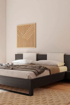 Upgrade your bedroom with the sleek and contemporary Modloft Monroe Bed. Featuring an oversized headboard and floating single-drawer nightstands, this modern bed adds a touch of elegance to your space. Transform your bedroom into a stylish sanctuary with the Monroe Bed from Modloft. #modernbedroominterior #modernbedroomideas #modernbeddesign Japanese Platform Bed, Best Platform Beds, Cal King Bedding, Leather Headboard, Air Ventilation, Sanctuary Bedroom, Solid Wood Platform Bed, Platform Bed With Storage, Bedroom Retreat