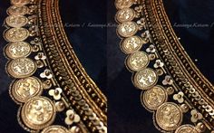 Aari Coin Work Blouse, Coins Work Blouse Designs, Coin Embroidery Design, Coin Design Blouse, Coin Work Blouse Designs, Emb Designs, Simple Embroidery Designs, Wedding Blouse Designs