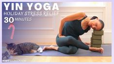 Yoga for Holiday Stress Yin Yoga flow full body stretch 30 minutes Stres... Fascia Release, Full Body Stretch, Dumbell Workout, Yoga Anatomy, Yoga Inspo, Body Stretches, Body Stretch