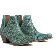 Reposhing This Item I Purchased From @Deluxepursuit. Loved It, But Ready To Rotate For Something New. Questions? Leave A Comment Below! Fitted Turquoise Boots For Ranch, Western Turquoise Boots With Patina, Teal Boots Cowgirl, Turquoise Leather Boots For Western-themed Events, Black And Turquoise Cowgirl Boots, Boot Heels, Western Shoes, Beautiful Desert, Suede Leather Boots