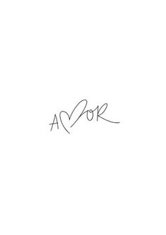 a black and white photo with the word aor written in cursive writing