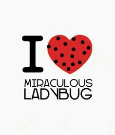 i love my fabulous ladybug with polka dots on her heart and the words