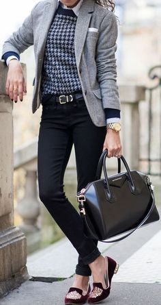 Outfits Church, Casual Friday Outfit, Work Wear Outfits, Gray Blazer, Summer Work Outfits, Online Reviews, Fashionable Outfits, Professional Attire, Outfit Trends