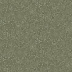 Wilma Green Floral Block Print Wallpaper Block Print Wallpaper, Wallpaper Warehouse, A Street Prints, Floral Block Print, Linen Wallpaper, Wallpaper For Sale, Green Backdrops, Black Backdrops, Blue Backdrops