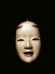 size: 24x18in Photographic Print: Poster of People : Japanese Noh Mask, Mask Woman, Noh Theatre, Noh Mask, Japanese Mask, Historical Moments, Art Japonais, Japanese Dolls, Tropical Art