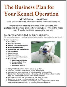 the business plan for your kennel operation workbook