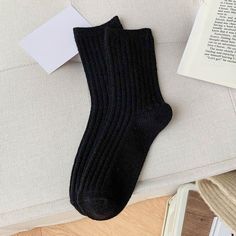 Introducing our Cashmere Wool Long Casual Socks! Crafted with a blend of cotton, wool, and luxurious cashmere, these socks offer ultimate comfort and warmth. With a middle tube height, they provide a perfect balance of coverage and style. The solid pattern adds a touch of simplicity and versatility, making them suitable for any occasion. Whether you're lounging at home or heading out, these casual socks will keep your feet cozy and stylish. Upgrade your sock collection with our Cashmere Wool Lon Mens Winter Socks, Japanese Socks, Socks Packaging, Solid Socks, 일본 패션, Cashmere Socks, Wool Winter, Winter Socks, Women Socks