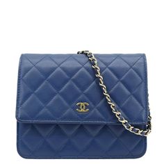 Item Details:  Designer: CHANEL Series: Square  Style: Wallet On Chain /Crossbody Bag Material: Quilted Leather Color: Blue Made: Italy Made Year: 2017 - 2018 Measurements: W 7”x D 2”x H 5.5” Accessories: No Accessories.  Condition Details: Very Good - This bag is gently used and has rubbing on the corners. Its gold-colored hardware is in good condition. This bag is without any unpleasant smell.  Please check the details and pictures before purchasing. Please do not hesitate to ask questions regarding our products or services, we will be more than happy to serve you with the best of our efforts. Listing and template services provided by inkFrog Crossbody Bag Designer, Wallet On Chain, Chain Crossbody Bag, Quilted Leather, Blue Bags, Summer 2024, Leather Crossbody Bag, Leather Crossbody, Bags Handbags