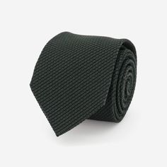 Add the Grenalux Hunter Green Tie to your wardrobe today. | Men's Tie Bar: Grenalux Tie - Skinny, In Green, Silk, Solid Deep Autumn, Navy Tie, Silk Knit, Men's Tie, Green Tie, Burgundy Wine, Tie Bar, Green Silk, Slate Blue