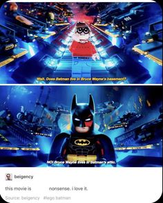 the lego batman movie is being watched on facebook