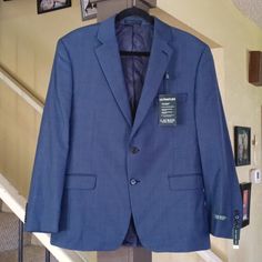 This Is An Awesome Suit Jacket New With Tags. Price Tag $399.99 100% Wool Men's Size 42 Short Measurements Length From Armpit To Bottom 17 1/4" From Mid-Shoulder To Bottom 29 1/4" Flat Across From Armpit To Armpit 20 1/2" Fitted Ralph Lauren Outerwear With Welt Pockets, Blue Business Sport Coat With Welt Pockets, Classic Ralph Lauren Sport Coat With Pockets, Ralph Lauren Tailored Notch Lapel Outerwear, Ralph Lauren Long Sleeve Sport Coat With Welt Pockets, Ralph Lauren Tailored Single Breasted Sport Coat, Ralph Lauren Fitted Single Breasted Sport Coat, Tailored Single Breasted Ralph Lauren Sport Coat, Tailored Single-breasted Ralph Lauren Sport Coat