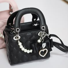 This price is for a bag only, others are not included. Mini Hand Bag, Gothic Bag, Punk Shoes, Jirai Kei, Punk Accessories, Pink Shoulder Bag, Small Leather Bag, Girly Bags, Mini Hands