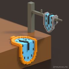 C4d Design, The Persistence Of Memory, Impossible Shapes, Voxel Art, Minecraft Interior Design, Bangunan Minecraft, Minecraft House Tutorials, Cool Minecraft Creations